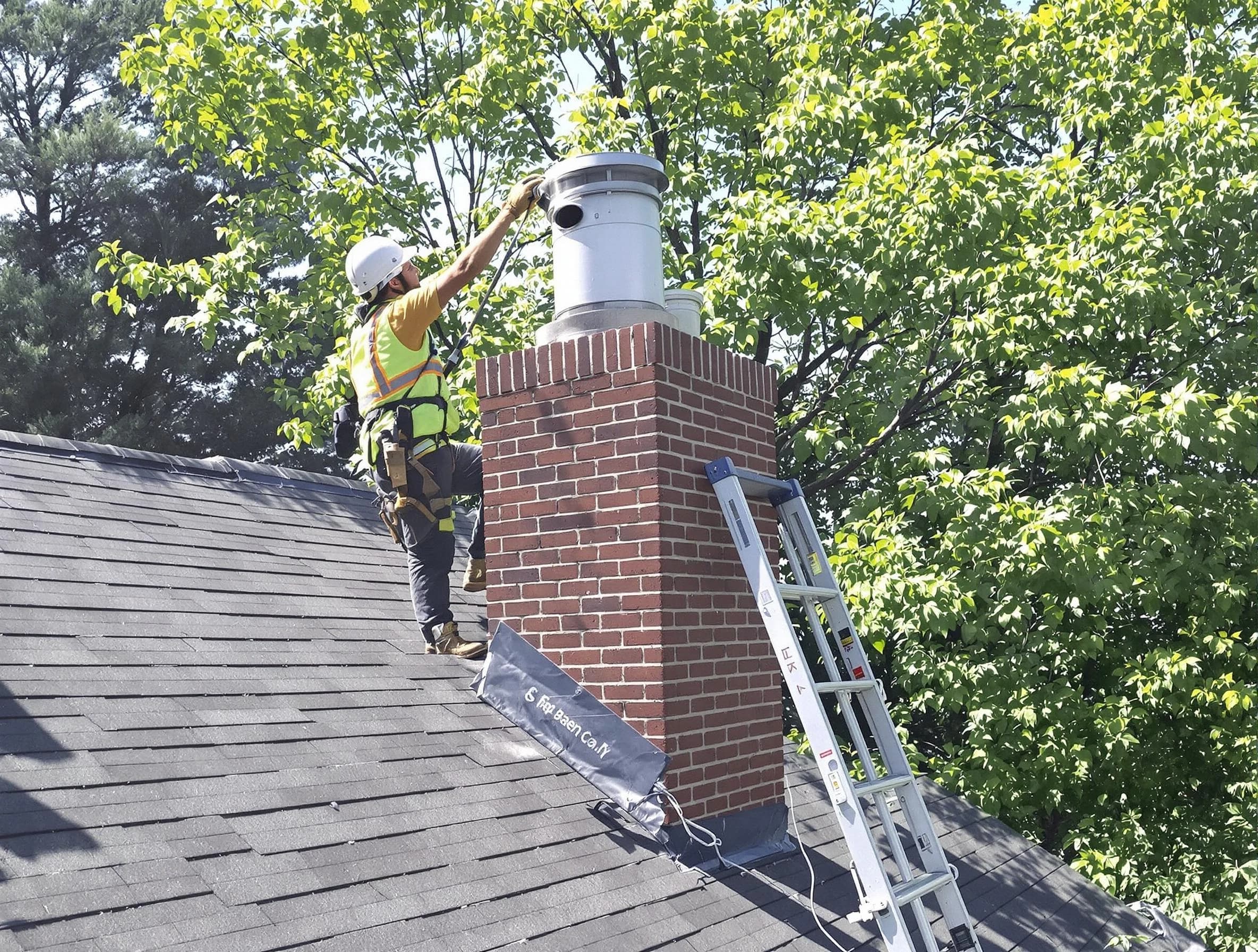 Chimney liner inspection by Ridgewood Chimney Sweep in Ridgewood, NJ