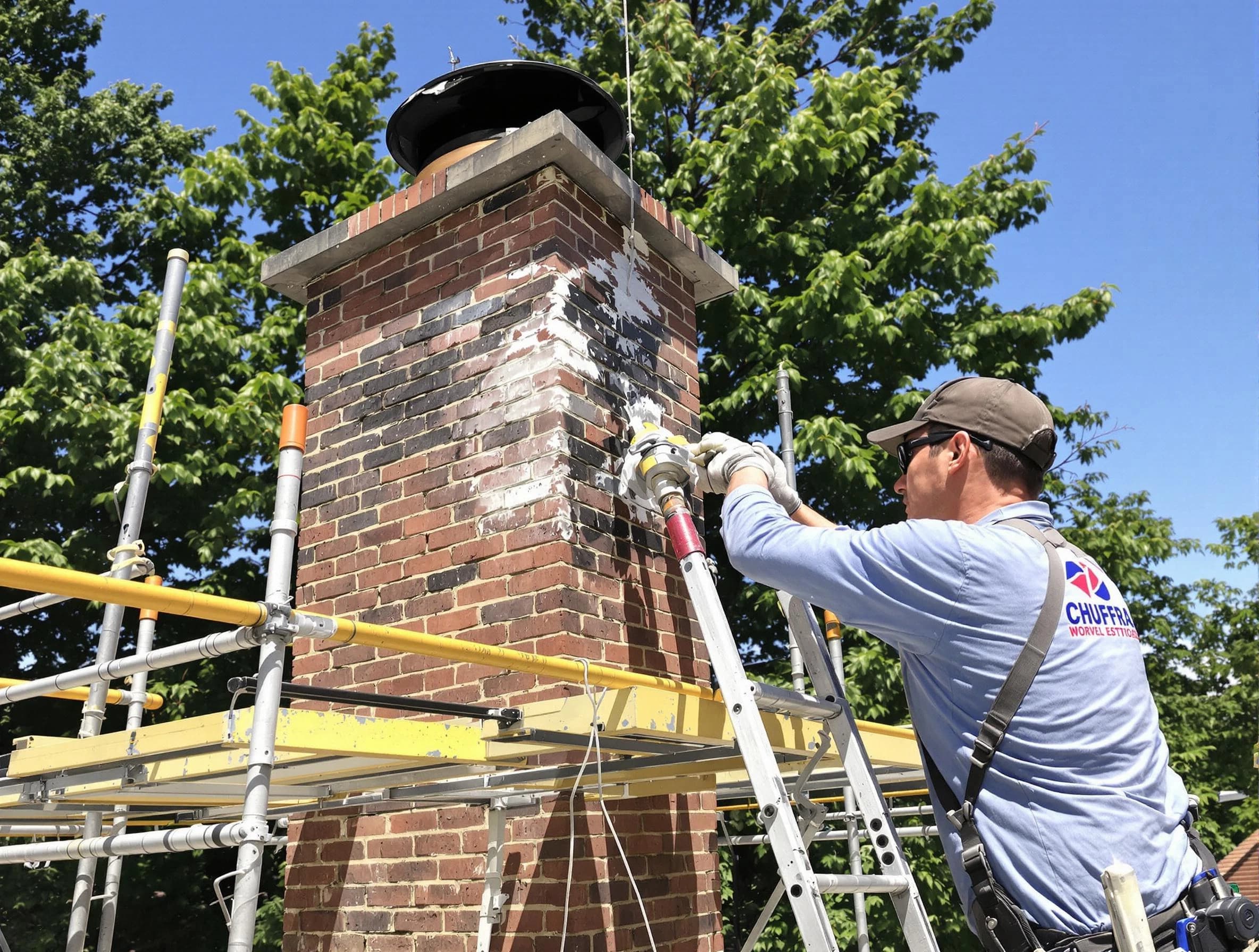 Structural chimney repair by Ridgewood Chimney Sweep in Ridgewood, NJ