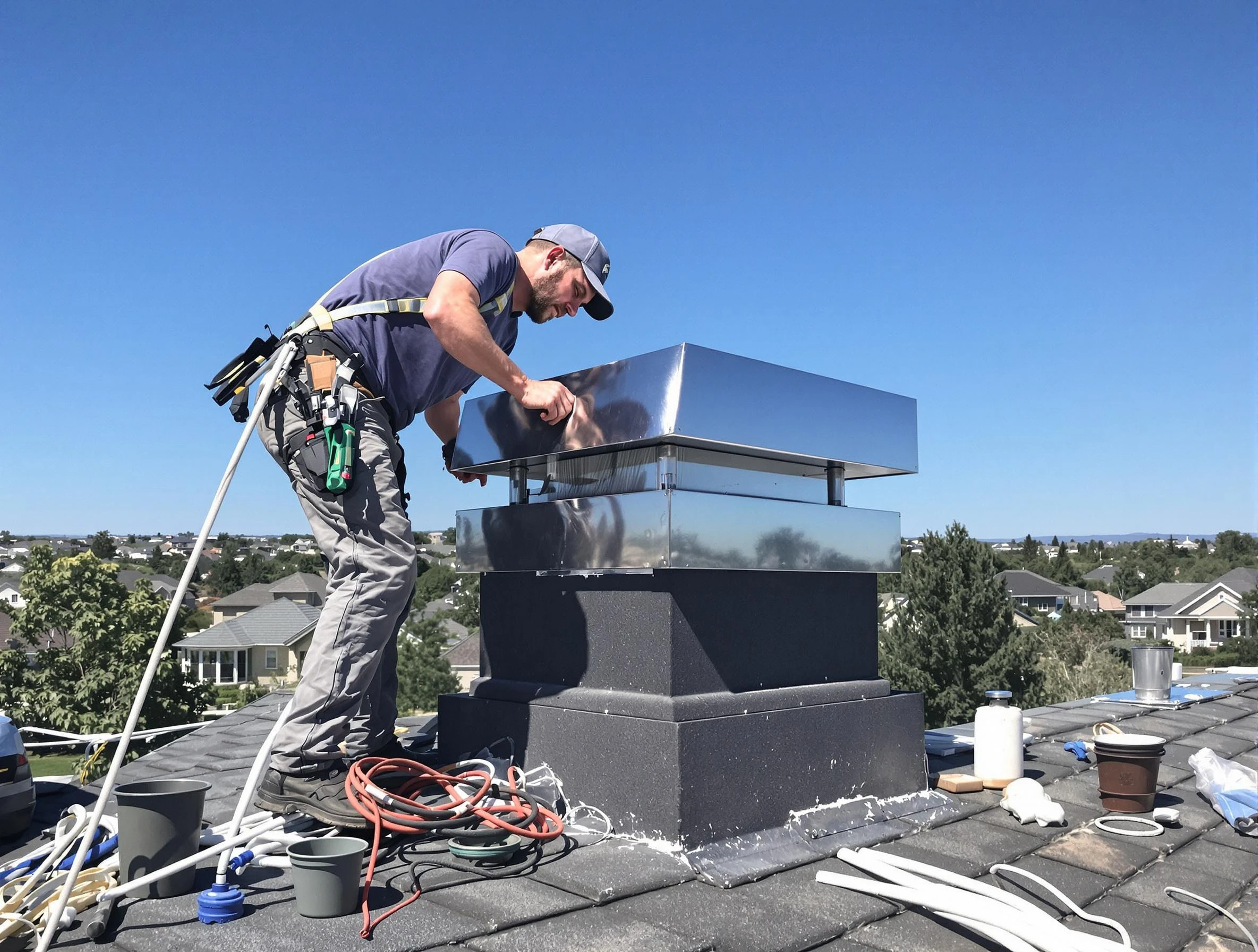 Chimney Cap Services in Ridgewood