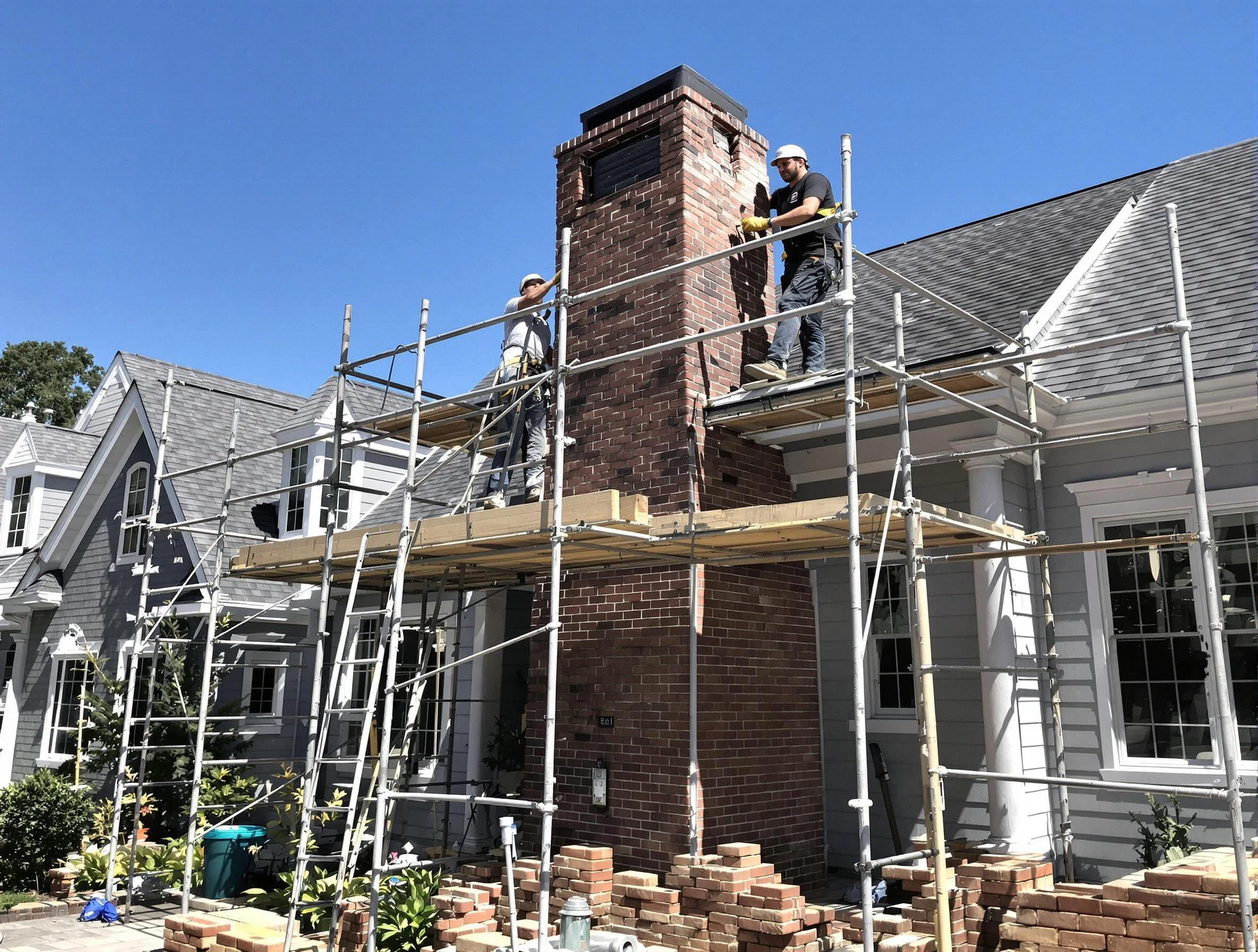 Chimney Rebuilding in Ridgewood