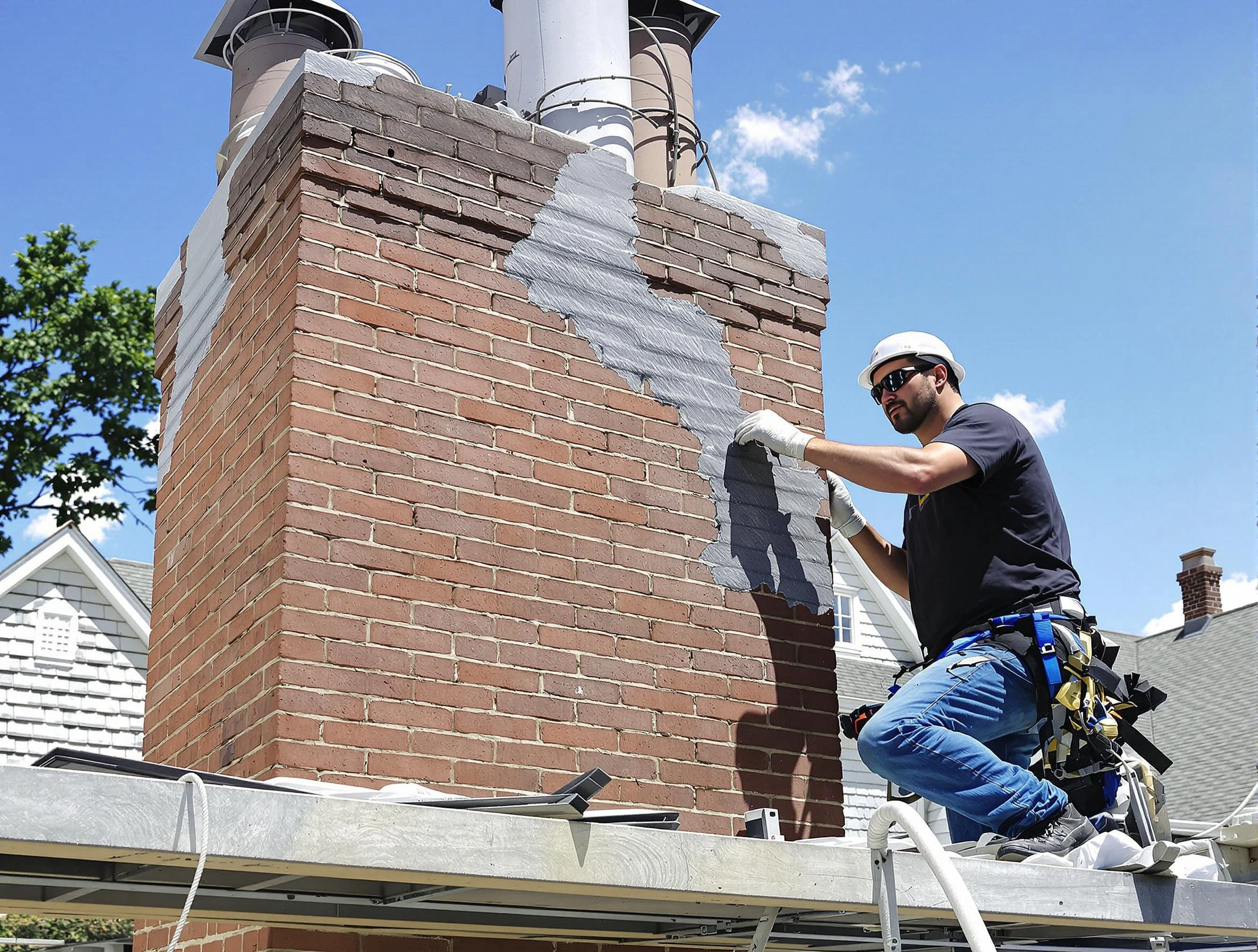 Chimney Restoration in Ridgewood