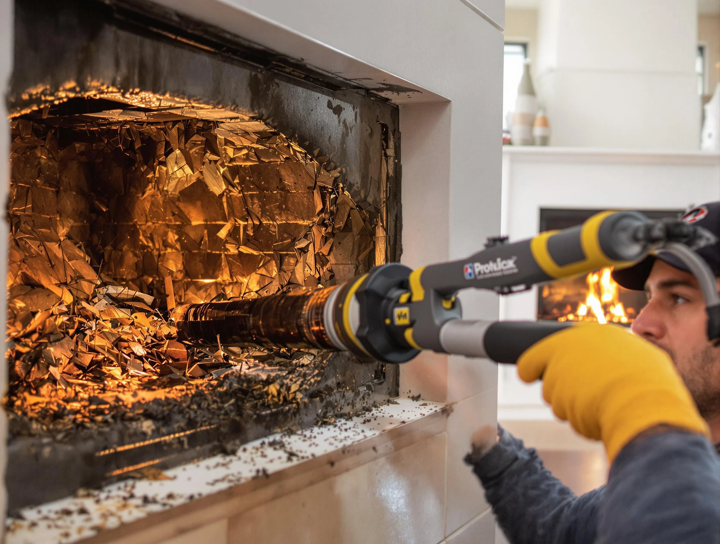 Professional chimney cleaning by Ridgewood Chimney Sweep in Ridgewood, NJ