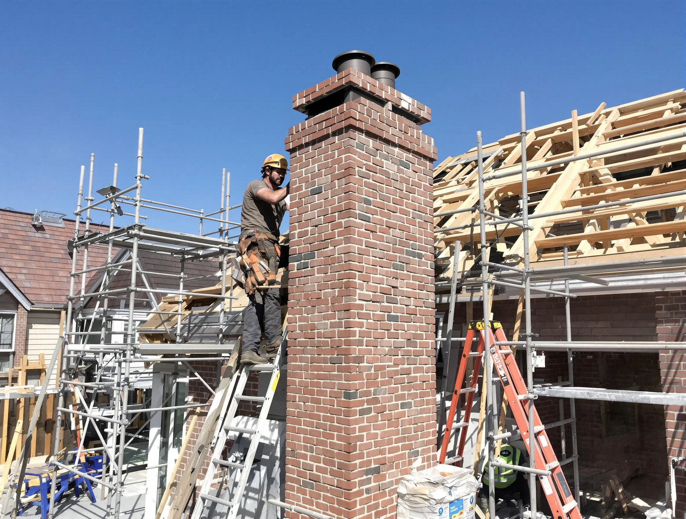 New chimney installation completed by Ridgewood Chimney Sweep in Ridgewood, NJ